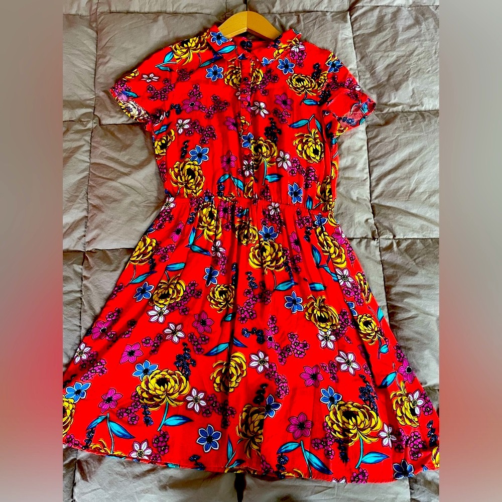 Floral summer dress